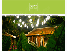 Tablet Screenshot of orivy.com